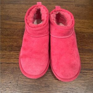 Uggs Pink Ultra Short  Boots